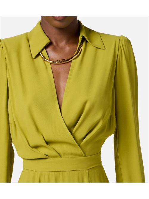 ABITO CON COLLANA TUBOLARE ELISABETTA FRANCHI | ABT0356E2EA9 Iguana